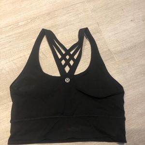 SoulCycle X Lululemon Camo Skull Sports Bra